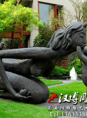玻璃钢仿铜人物雕塑母子母爱雕塑城市广场公园林步行街亲情铜雕塑