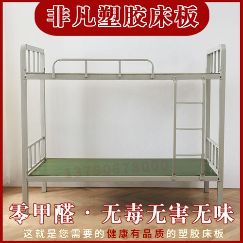 塑胶床板宿舍床板防虫床板铁架床上下铺床板硬床板垫护腰床板垫片 - 图0