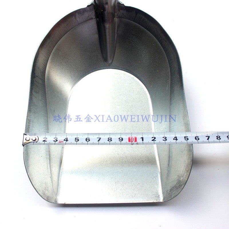 家用开口铲子 镀锌白铁皮水舀老款铁冰铲 一体铲子粮食干货铲包邮,淘宝优惠券,粉丝福利购,淘宝优惠卷