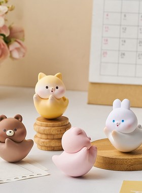 卡通可爱YO乐翻翻不倒翁装饰小摆件桌面解压儿童休闲玩具学生礼品