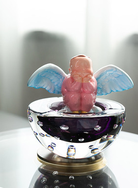 稀奇艺术瞿广慈《天使比比》迷你客厅桌面摆件卧室装饰房间布置