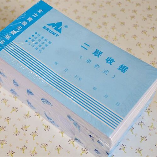 加厚收款收据三联四联收据单栏多栏收款收据单据无碳复写20本包邮 - 图3