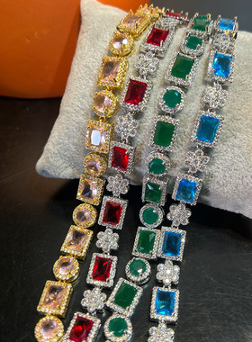 铜原创设计「原创定制」欧手链