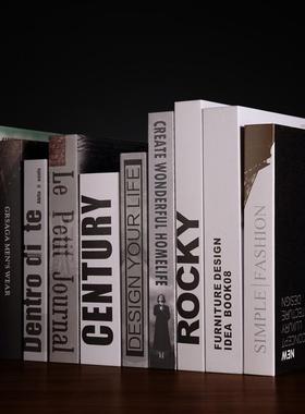 装饰假书仿真书摆件北欧风格现代简约装饰品软装创意饰品买十送一