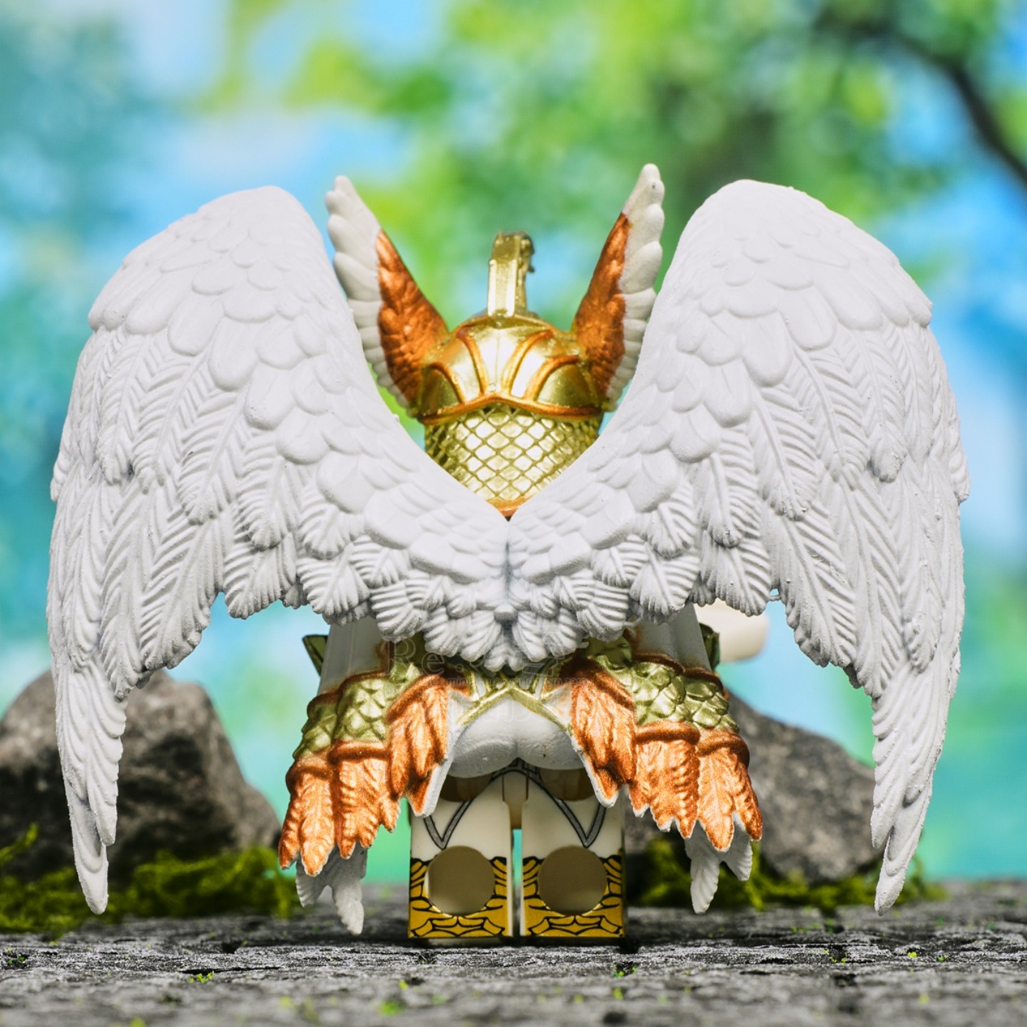 乌列尔大天使火焰剑翅膀加百列米迦勒神话乐高人仔积木手办玩具人,淘宝优惠券,粉丝福利购,淘宝优惠卷