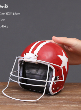 复古创意咖啡厅餐厅树脂装饰品摆件创意家居客厅电视柜样板间摆设