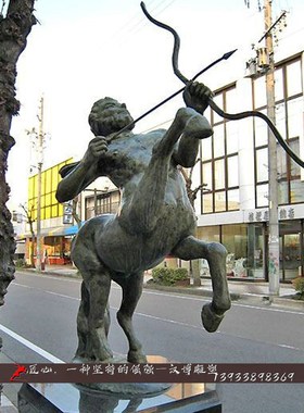 户外雕塑十二星座雕像广场景观大型艺术品铜雕专业定制玻璃钢仿铜