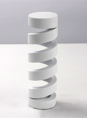 现代简约创意树脂几何摆件样板房售楼处桌面电视柜茶几抽象装饰品