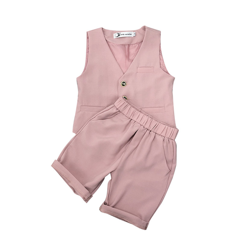 2023春夏秋季儿童演出服英伦假两件套儿童西装男童礼服马甲套装潮,淘宝优惠券,粉丝福利购,淘宝优惠卷