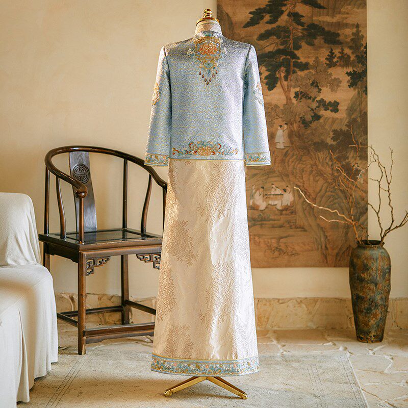 男士秀禾服新郎2024新款中式结婚礼服唐装龙凤褂男款接亲婚服秀和,淘宝优惠券,粉丝福利购,淘宝优惠卷