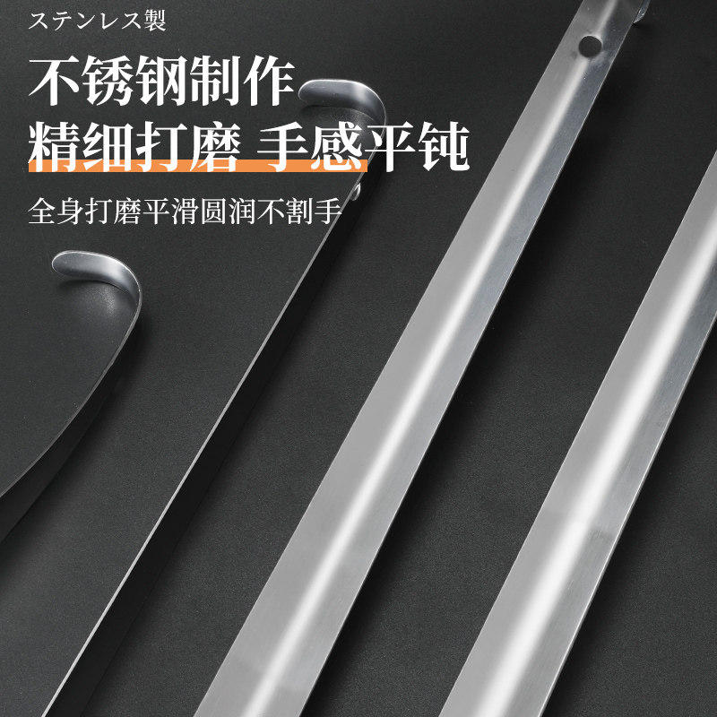 不锈钢鞋拔子长柄家用高档小巧穿鞋神器把子金属鞋溜子便携提鞋器,淘宝优惠券,粉丝福利购,淘宝优惠卷