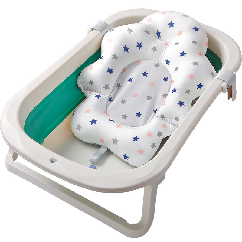 新生婴儿洗澡躺托浴网神器宝宝悬浮浴垫浴盆通用网兜垫海绵沐浴床,淘宝优惠券,粉丝福利购,淘宝优惠卷