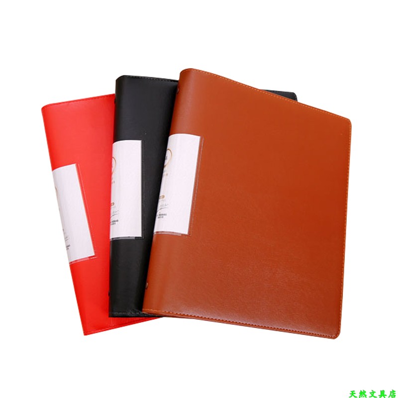 A4资料册透明A4文件夹 多层插页60页资料袋80页分类袋100页活页本 - 图2