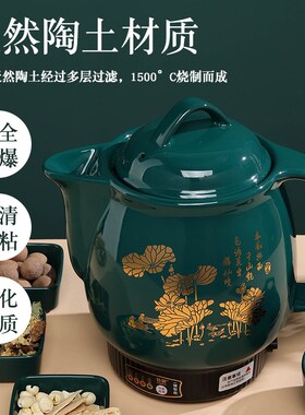 幻弗全自动中药煎药壶家用熬药罐电医神器煮炖煲机插电熬中药砂锅