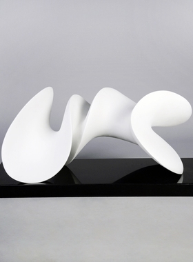 家居饰品样板房间别墅摆设现代钢抽象艺术品雕塑酒店