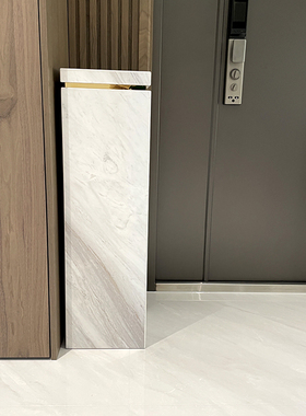 工艺品底座现代别墅客厅落地石材装饰立柱大理石