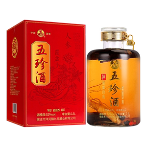 【补肾壮阳】五珍药材52度2.5升大坛酒露酒