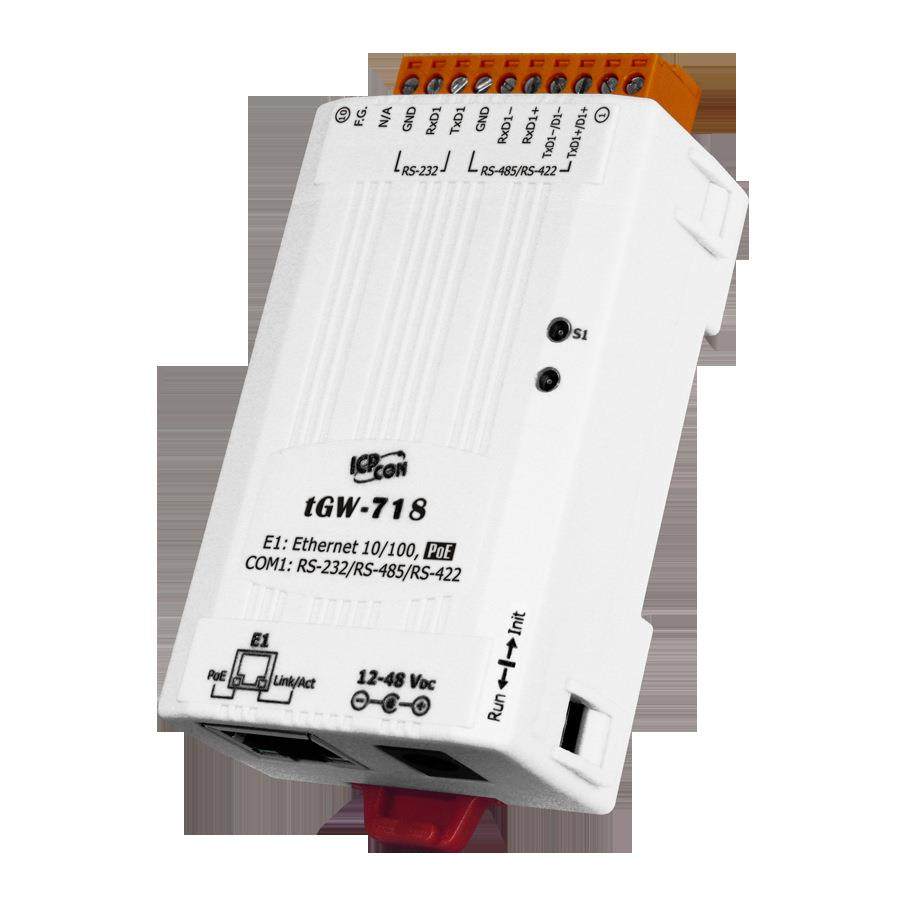 Modbus/TCP转ModbusRTU串口联网网关，带PoE口S-232和485,淘宝优惠券,粉丝福利购,淘宝优惠卷