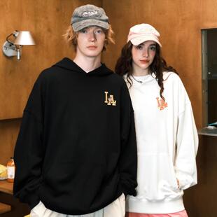 LA官方正品高街秋冬季纯棉男女同款卫衣*4件