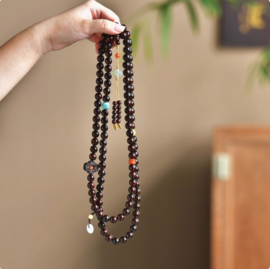 India's Manjinxing Lao Li red sandalwood genuine purchasing agent for men's customized DIY special bracelets can be shipped directly in stock in China