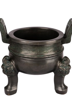 大仕缘 铜工艺品家居摆件开业乔迁商务礼品青铜仿古楚大鼎