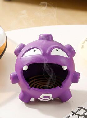 创意陶瓷瓦斯弹蚊香架可爱