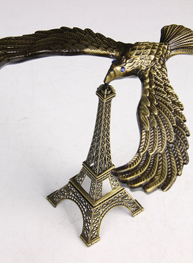 合金平衡鹰摆件 平衡鹰摆件 平衡鸟摆件