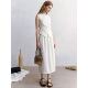 Baijiahao 2026 Summer Temperament Suit ຂອງແມ່ຍິງ Lyocell Linen Breathable Sleeveless Shirt Skirt ຊຸດສອງຊິ້ນ