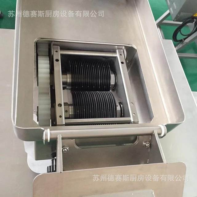 Suzhou stainless steel meat cutting machine shredded meat slicer machine supplies fresh meat pork beef mutton sliced and shredded