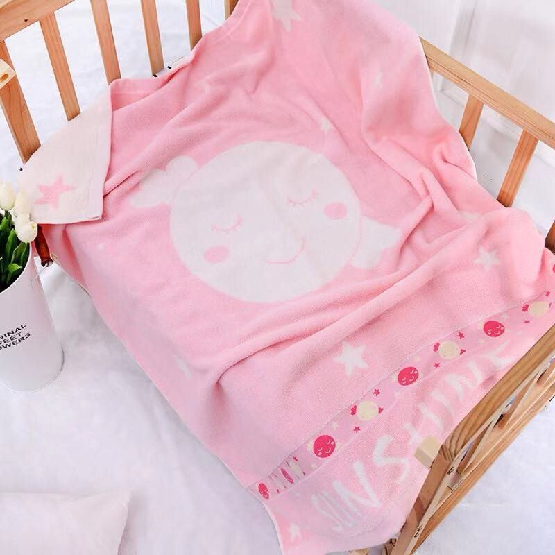 婴儿纯棉洗澡浴巾全棉盖毯加厚宝宝抱被新生儿童被超柔软吸水毛巾,淘宝优惠券,粉丝福利购,淘宝优惠卷