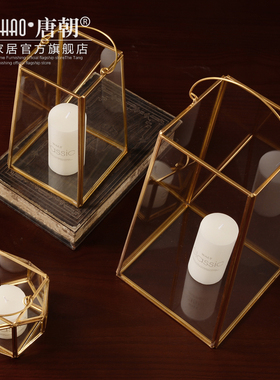 家居饰品玻璃罩摆件服装店咖啡厅陈列装饰品摆件软装饰品客厅摆件