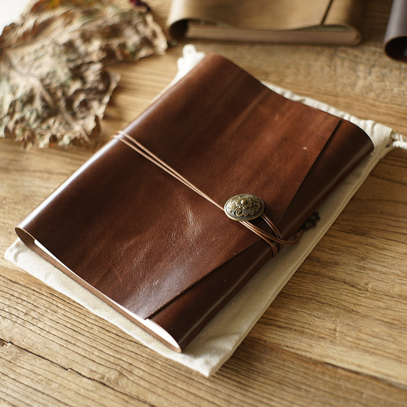 真皮DIY旅行记事本复古手工纪念册宝宝成长手账 情侣创意礼品相册,淘宝优惠券,粉丝福利购,淘宝优惠卷