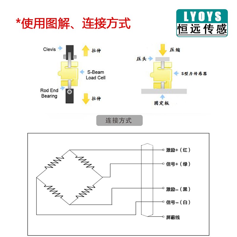 高精度拉力重量称重传感器型压力传感器模块料斗秤搅拌机站测力 - 图2