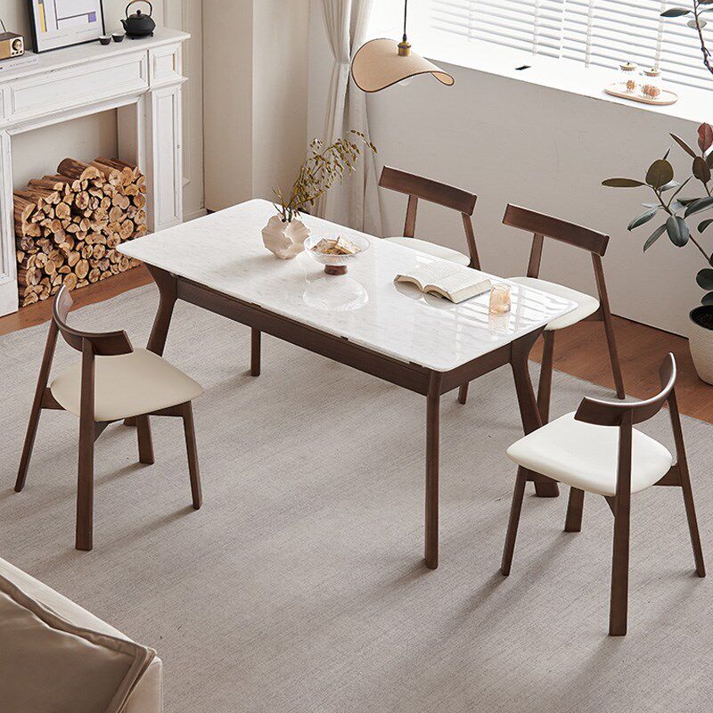 天然白冰玉大理石餐桌米兰白玉高端奢石长方形实木餐桌椅,淘宝优惠券,粉丝福利购,淘宝优惠卷