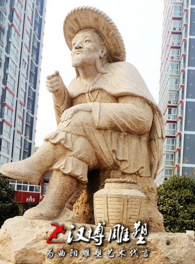 民俗文化河边钓鱼人物主题雕像玻璃钢仿铜钓鱼广场公园景观雕塑