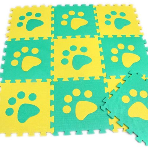 明德环保拼接泡沫地垫宝宝益智拼图爬行垫纯色床边垫子儿童爬爬垫 - 图0