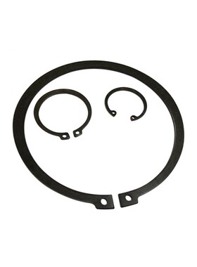 黑色GB894轴用挡圈外卡卡簧C型挡圈轴用弹性挡圈规格8---30