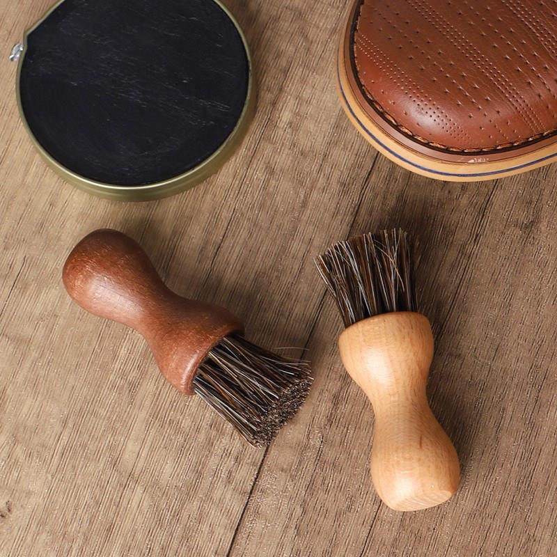 皮鞋刷护理鞋油刷马鬃毛组合软毛不伤鞋家用实木抛光专业上油鞋刷,淘宝优惠券,粉丝福利购,淘宝优惠卷