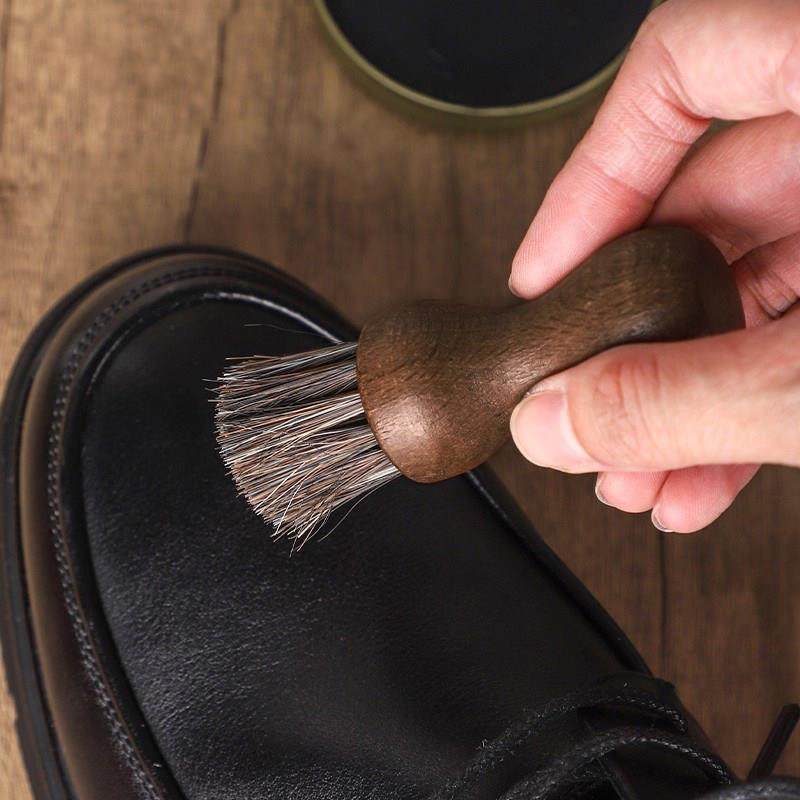 皮鞋刷护理鞋油刷马鬃毛组合软毛不伤鞋家用实木抛光专业上油鞋刷,淘宝优惠券,粉丝福利购,淘宝优惠卷