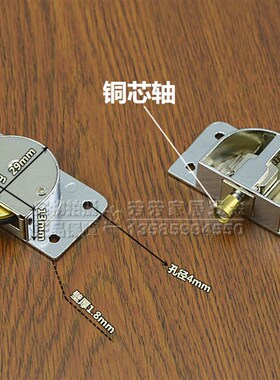 加厚衣柜推拉门轴承轮静音趟门轮柜门移门轮子橱柜移门轮衣柜滑轮
