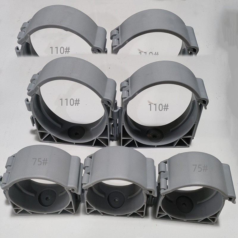 新风系统卡扣管固定管卡 拼接联排卡公分橙色灰色,淘宝优惠券,粉丝福利购,淘宝优惠卷