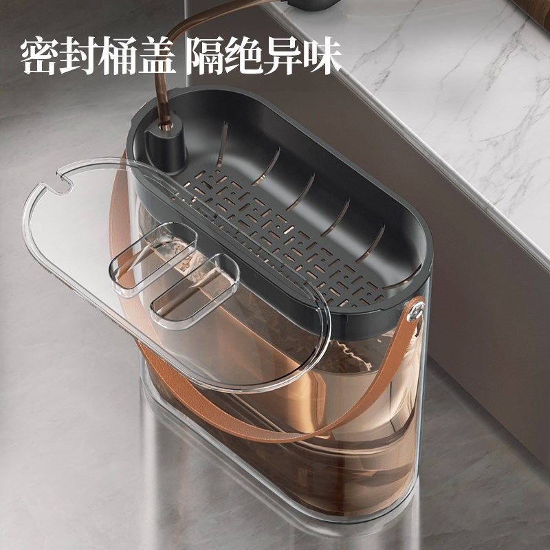 茶水桶茶渣桶家用茶水干湿分离垃圾桶功夫茶具茶台茶渣过废水桶,淘宝优惠券,粉丝福利购,淘宝优惠卷