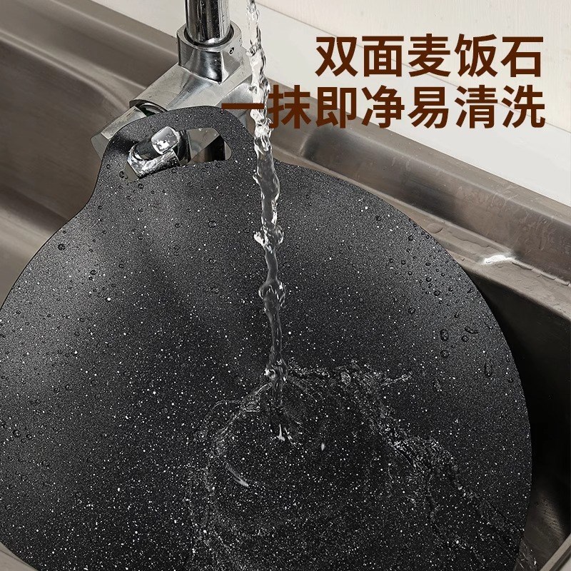 烤盘麦饭石电磁炉烤肉盘家用卡式炉烤盘烧烤盘韩式户外铁板烧铁板 - 图1