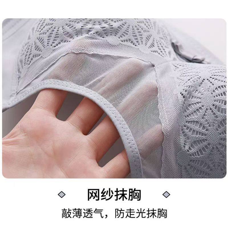 新款无钢圈薄款聚拢文胸女中老年透气防走光大码固定杯胸罩2件装,淘宝优惠券,粉丝福利购,淘宝优惠卷