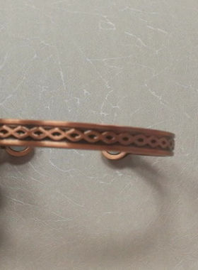 红铜手镯品设计复古磁性潮流磁石