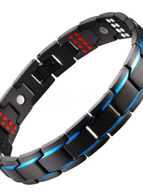 手链钢手链不锈钢磁石钢钛手链