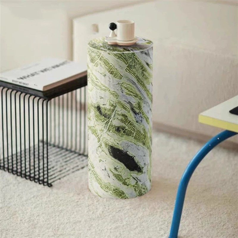 客厅高档大理石展示台摆件底座别墅玄关过道走廊装饰摆台圆柱墩子,淘宝优惠券,粉丝福利购,淘宝优惠卷