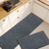 Special thickened floor mats for kitchen floor mats, non-slip, water-absorbent, oil-proof, wipeable and wash-free mats, 2025 new kitchen carpets