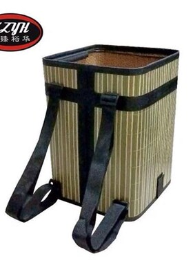 加厚加大折叠式双肩背篮背篓大容量采茶叶背篓采摘筐手工竹背篓竹