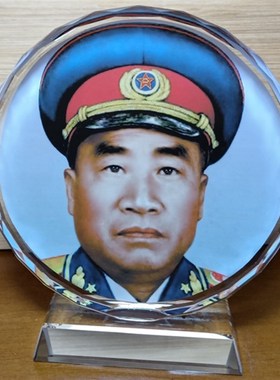 朱德摆件纪念品礼物装饰品u模型十大元帅工艺品收藏品礼品水晶摆
